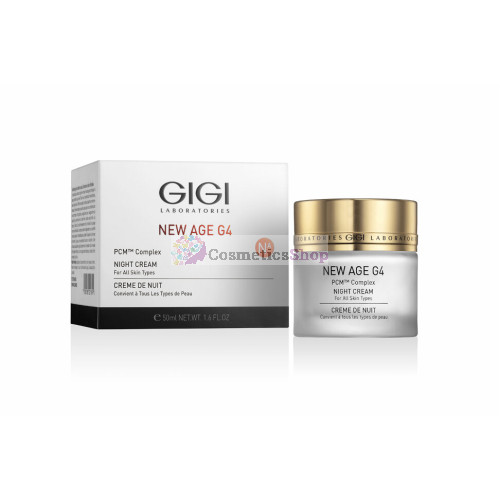 GIGI New Age G4- Nakts krēms visiem ādas tipiem 50 ml.