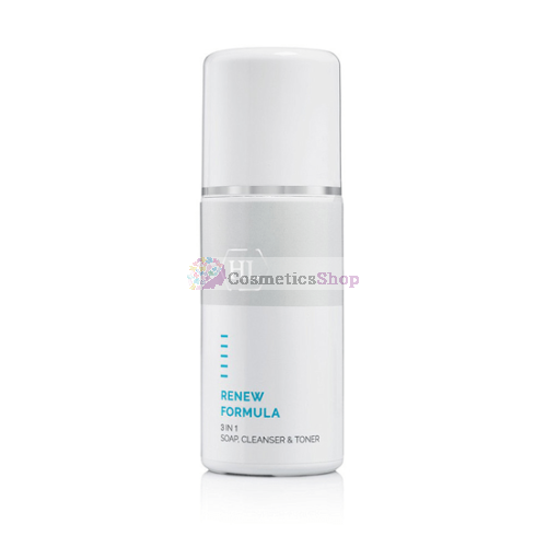 Holy Land RENEW FORMULA- 3 IN 1 Soap, Cleanser & Toner 150 ml.