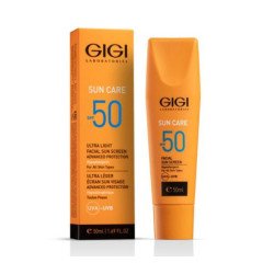 GIGI Sun Care- Viegls saules aizsargkrēms ar SPF 50 50 ml. GIGI Sun Care- Viegls saules aizsargkrēms ar SPF 50 50 ml.