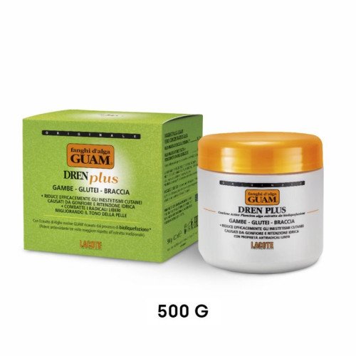 GUAM Anti-Cellulite Drainage-Effect Seaweed Mask / 500 ml