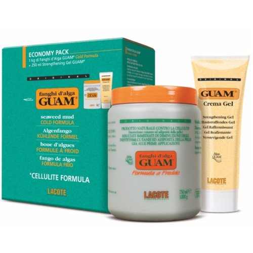 GUAM - Pretcelulīta maska no aļģēm. Aukstā formula 1000 gr. + želeja 250 ml. GUAM - Pretcelulīta maska no aļģēm. Aukstā formula 1000 gr. + želeja 250 ml.