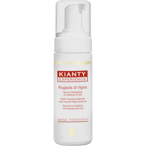 Bruno Vassari KIANTY Experience RUGIADA DI VIGNA attīrošas putas 150 ml Bruno Vassari KIANTY Experience RUGIADA DI VIGNA attīrošas putas 150 ml