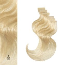 BALMAIN HAIR 100% Cilvēka matu pieaudzējumi / Fill-in Micro Ring Extensions 100% Human Hair, 40cm — 10A