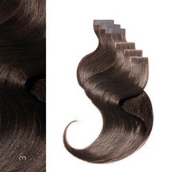 BALMAIN HAIR 100% Cilvēka matu pieaudzējumi / Fill-in Micro Ring Extensions 100% Human Hair, 40cm — 3