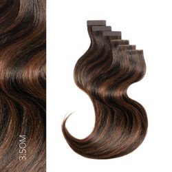 BALMAIN HAIR 100% Cilvēka matu pieaudzējumi / Fill-in Micro Ring Extensions 100% Human Hair, 40cm — 3.5 OM