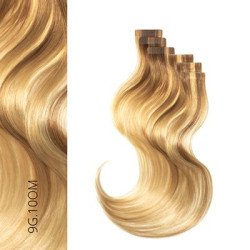 BALMAIN HAIR 100% Cilvēka matu pieaudzējumi / Fill-in Micro Ring Extensions 100% Human Hair, 40cm — 9G.10 OM