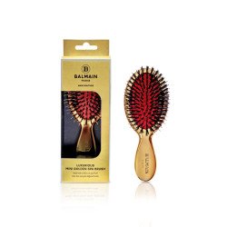 BALMAIN HAIR 18K позолоченная мини-расческа / Mini Golden Spa Brush